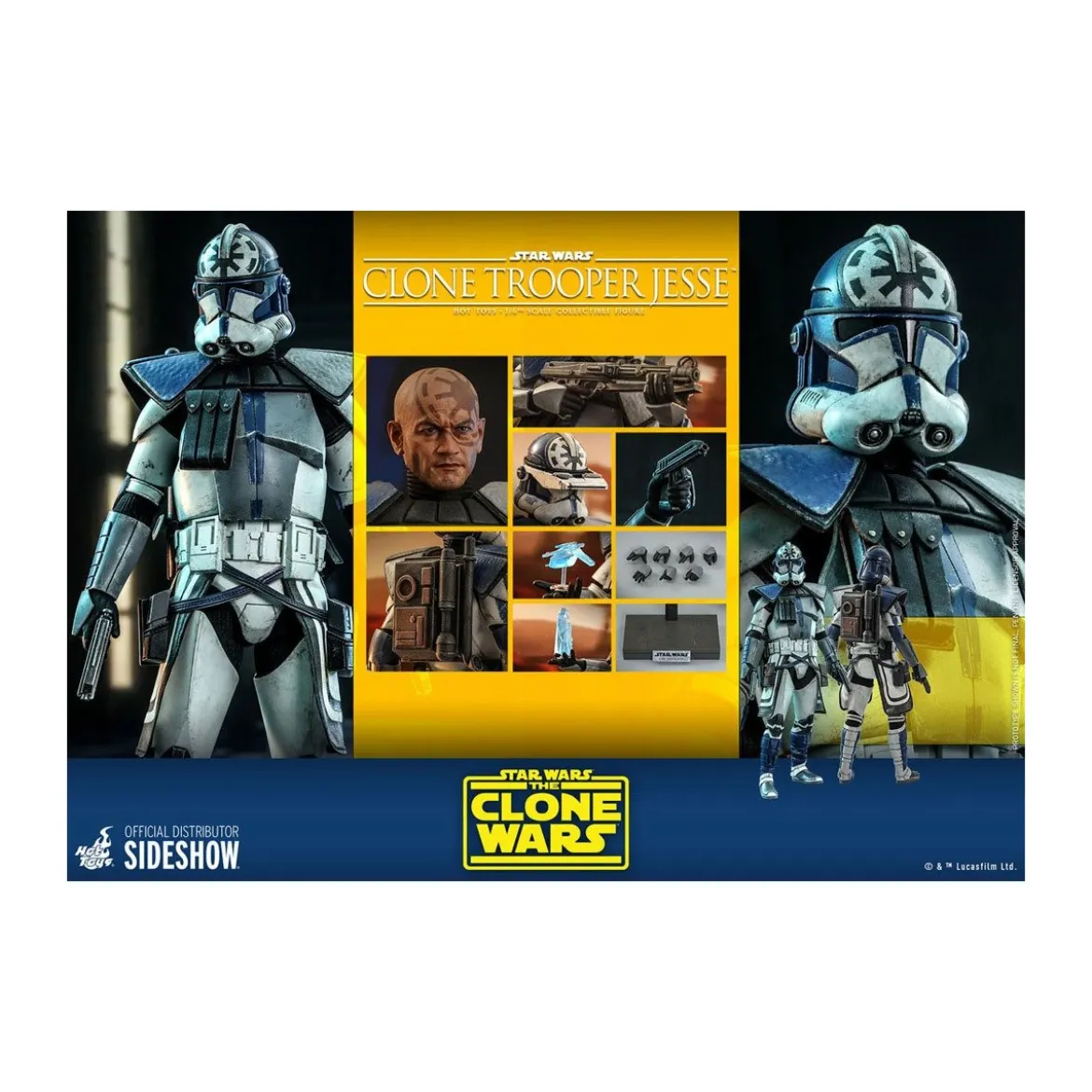 Hot Toys Star Wars - Clone Trooper Jesse - The Clone Wars 1/6