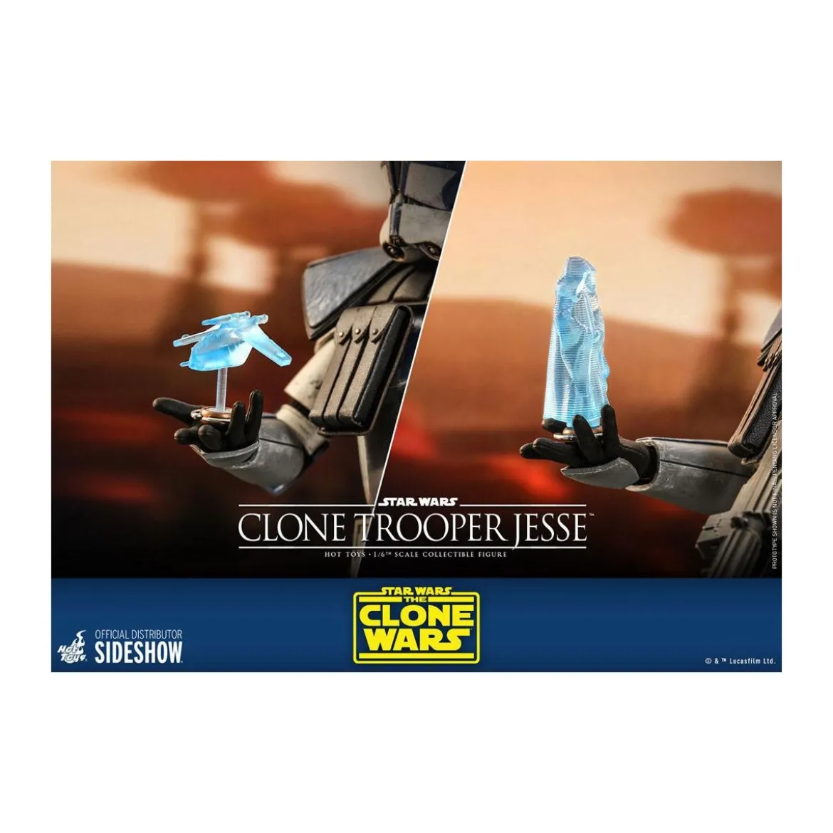 Hot Toys Star Wars - Clone Trooper Jesse - The Clone Wars 1/6