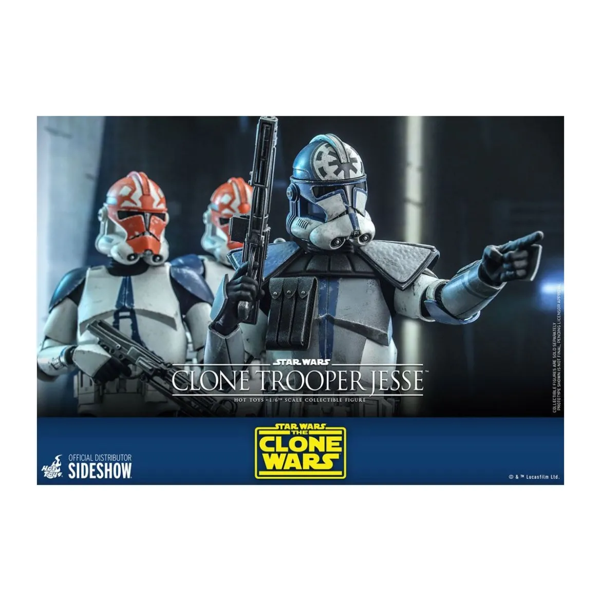 Hot Toys Star Wars - Clone Trooper Jesse - The Clone Wars 1/6