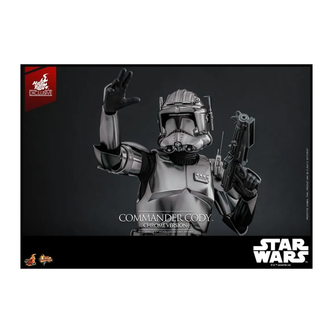 Hot Toys Star Wars - Commander Cody Chrome Version Exclusive MMS 1/6