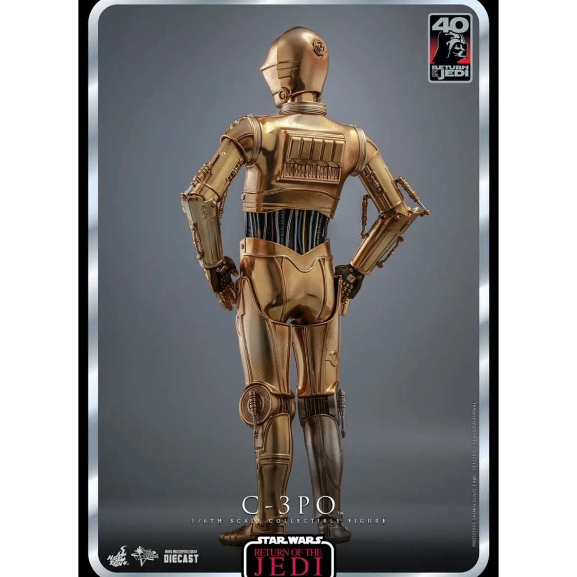 Hot Toys Star Wars - C-3PO MMS 1/6 - Return of the Jedi 40th Anniversary