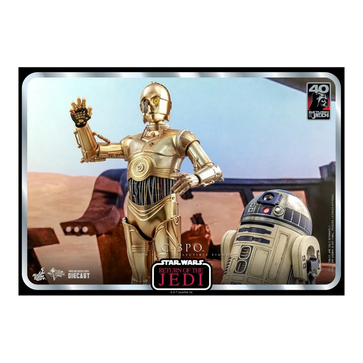 Hot Toys Star Wars - C-3PO MMS 1/6 - Return of the Jedi 40th Anniversary