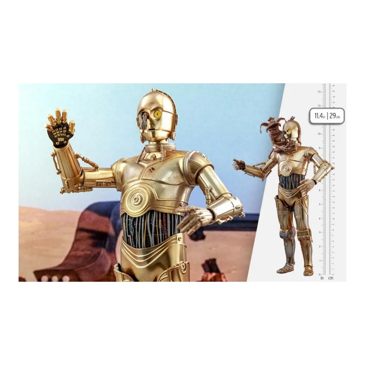 Hot Toys Star Wars - C-3PO MMS 1/6 - Return of the Jedi 40th Anniversary