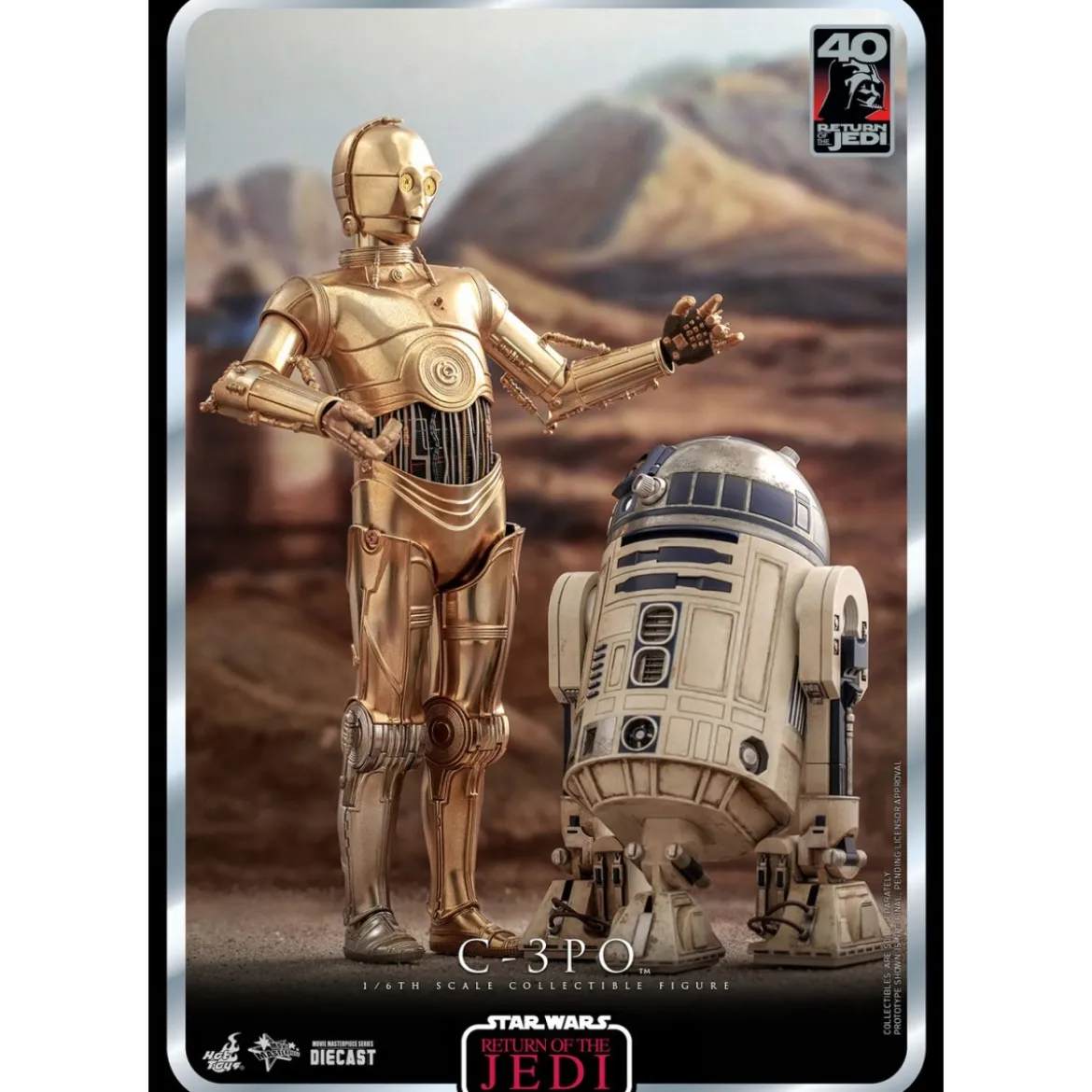 Hot Toys Star Wars - C-3PO MMS 1/6 - Return of the Jedi 40th Anniversary