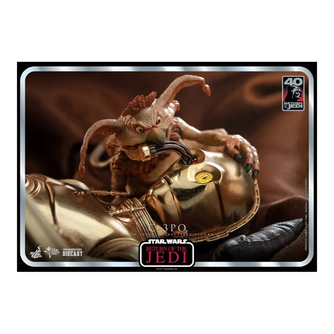 Hot Toys Star Wars - C-3PO MMS 1/6 - Return of the Jedi 40th Anniversary