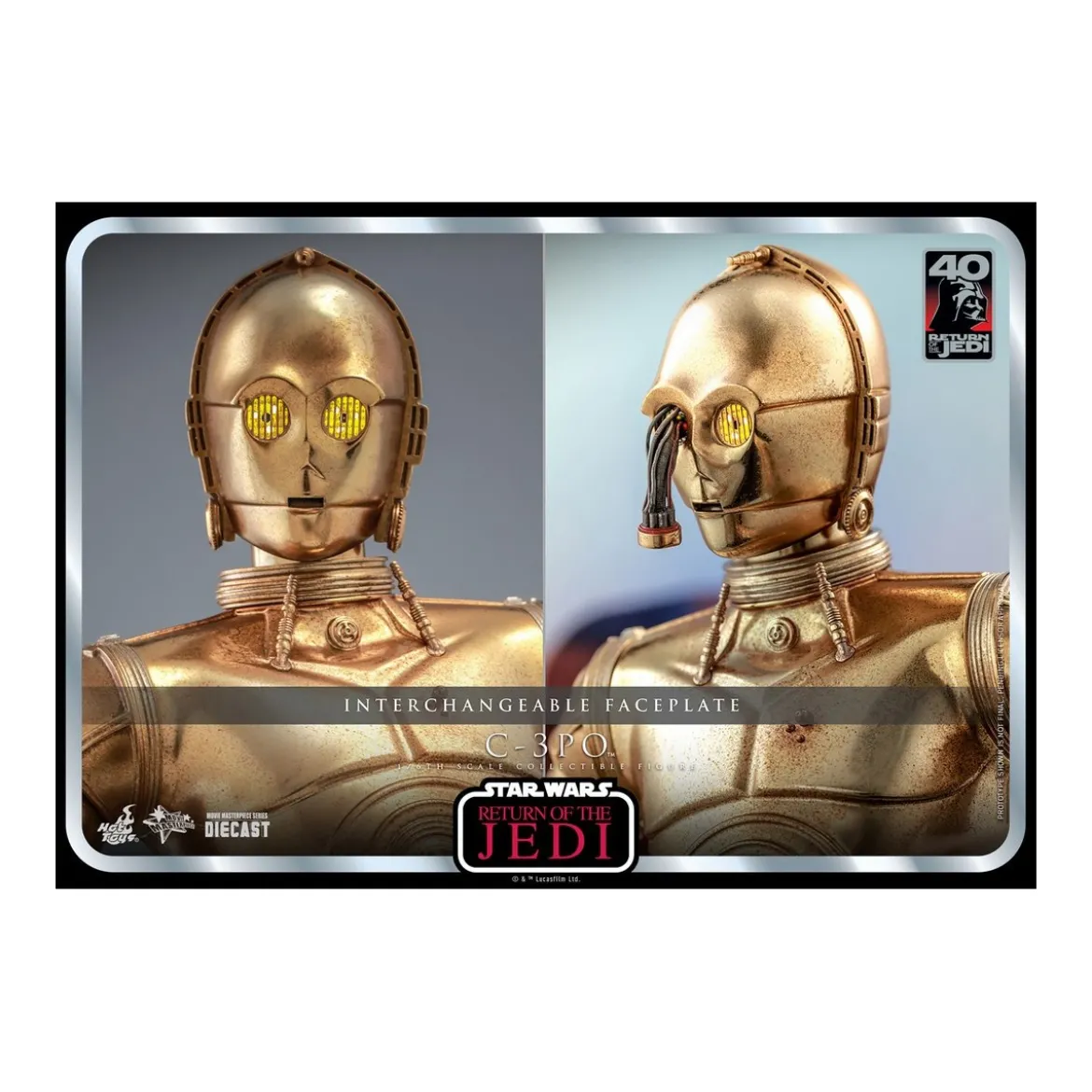 Hot Toys Star Wars - C-3PO MMS 1/6 - Return of the Jedi 40th Anniversary