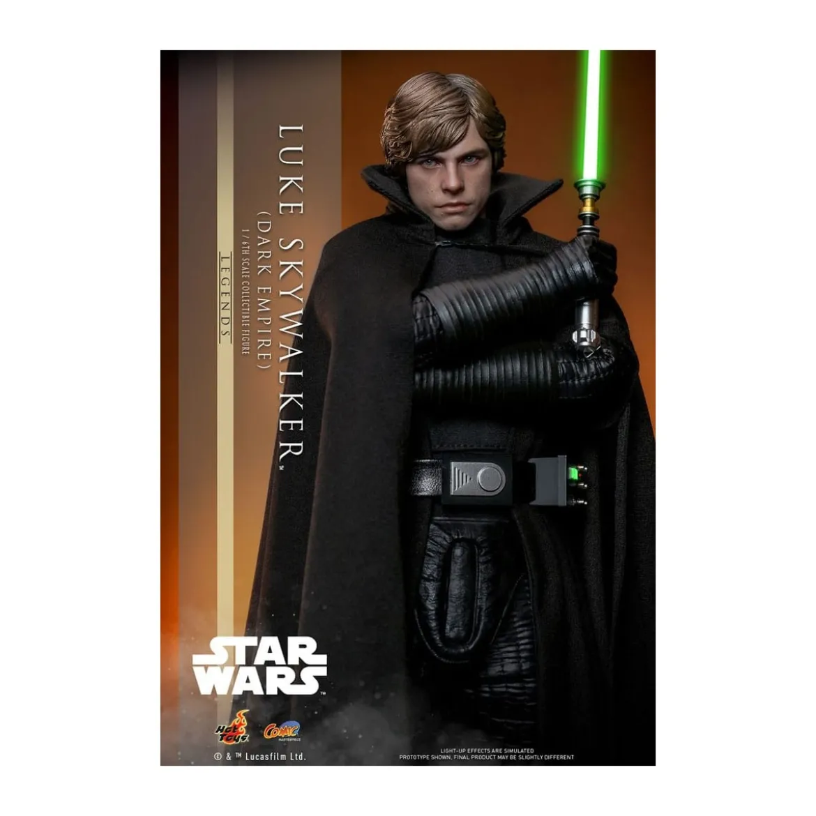 Hot Toys Star Wars - Dark Empire Luke Skywalker - Comic Masterpiece 1/6