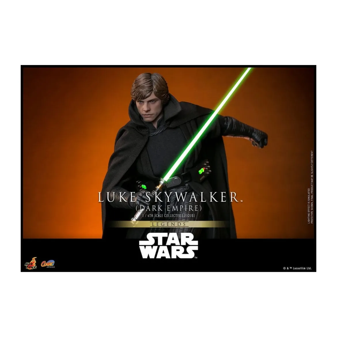 Hot Toys Star Wars - Dark Empire Luke Skywalker - Comic Masterpiece 1/6