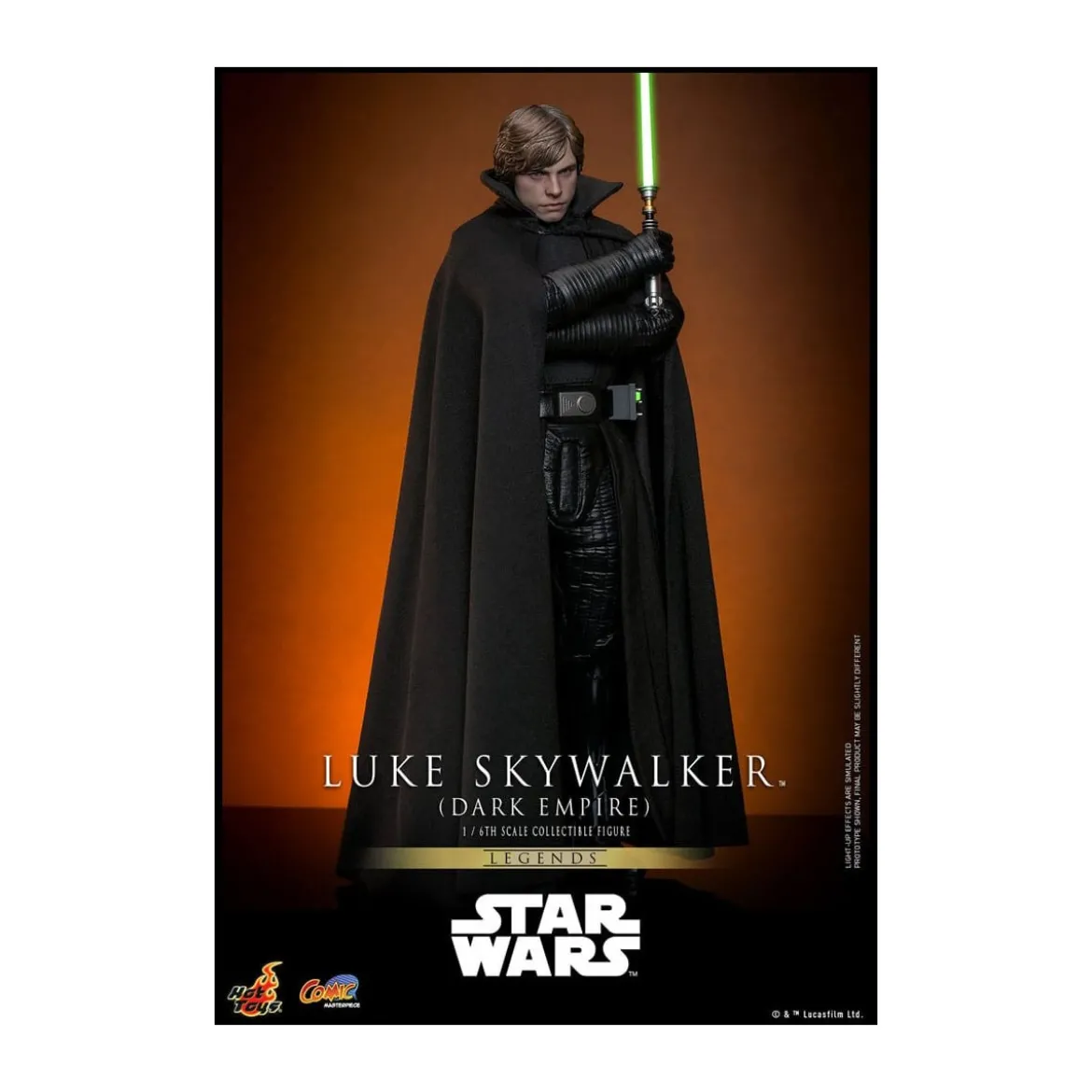 Hot Toys Star Wars - Dark Empire Luke Skywalker - Comic Masterpiece 1/6