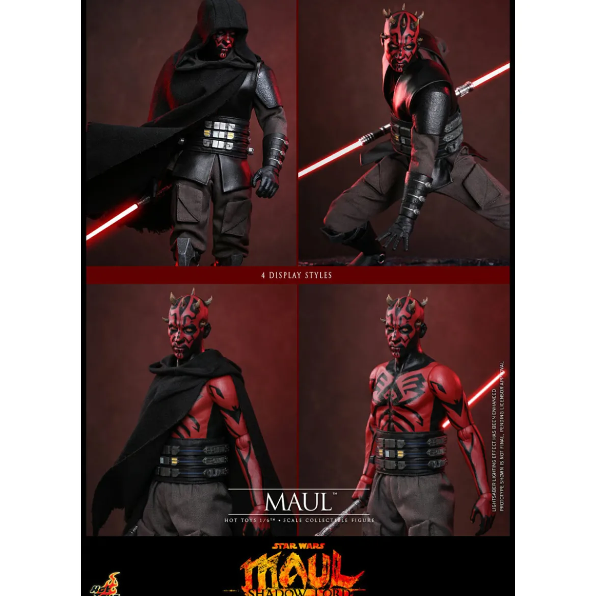 Hot Toys Star Wars - Darth Maul 1/6 TMS187 - Star Wars: Maul - Shadow Lord