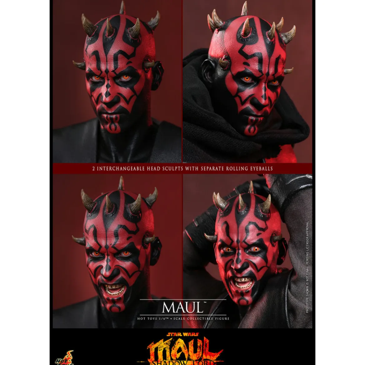 Hot Toys Star Wars - Darth Maul 1/6 TMS187 - Star Wars: Maul - Shadow Lord