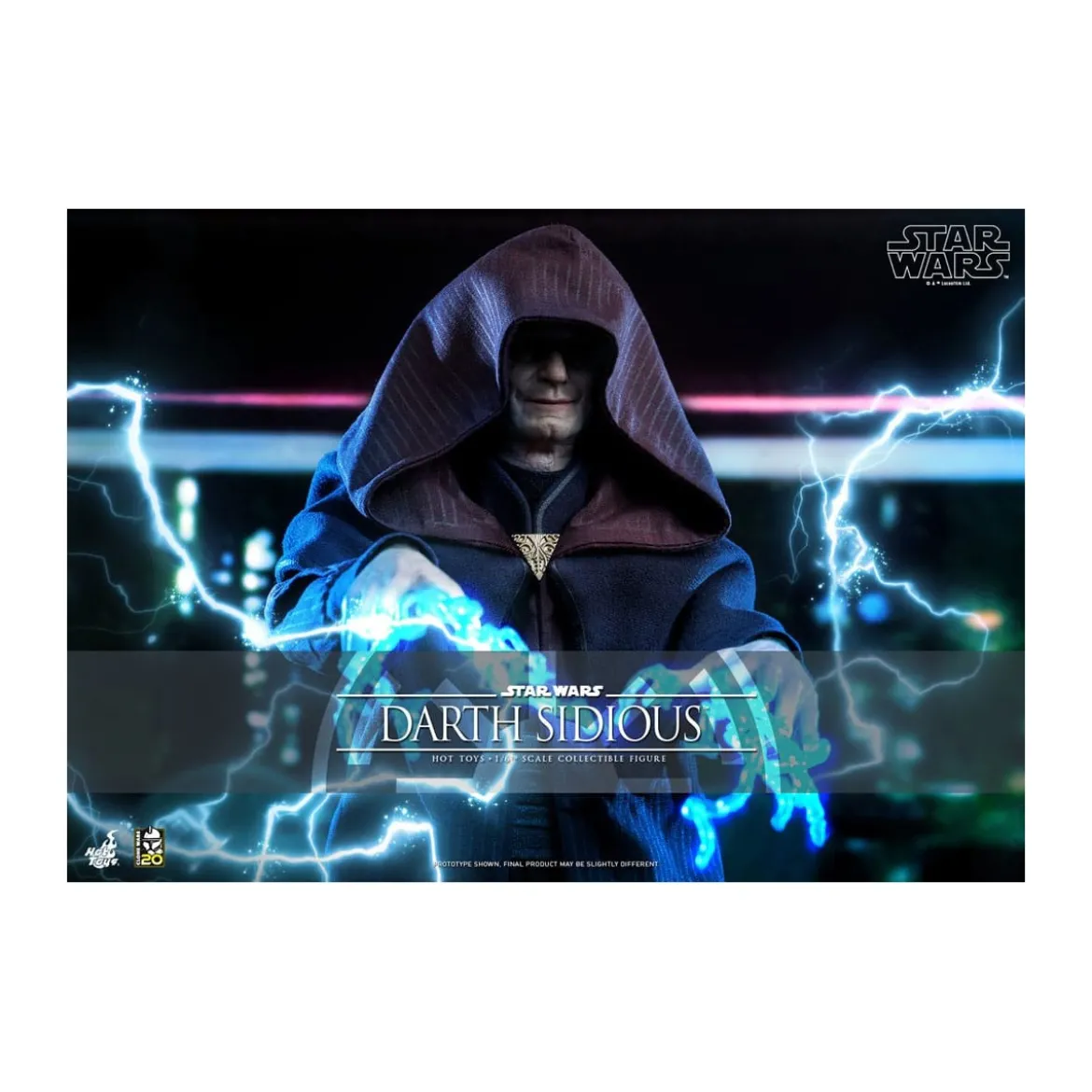 Hot Toys Star Wars - Darth Sidious - The Clone Wars 1/6