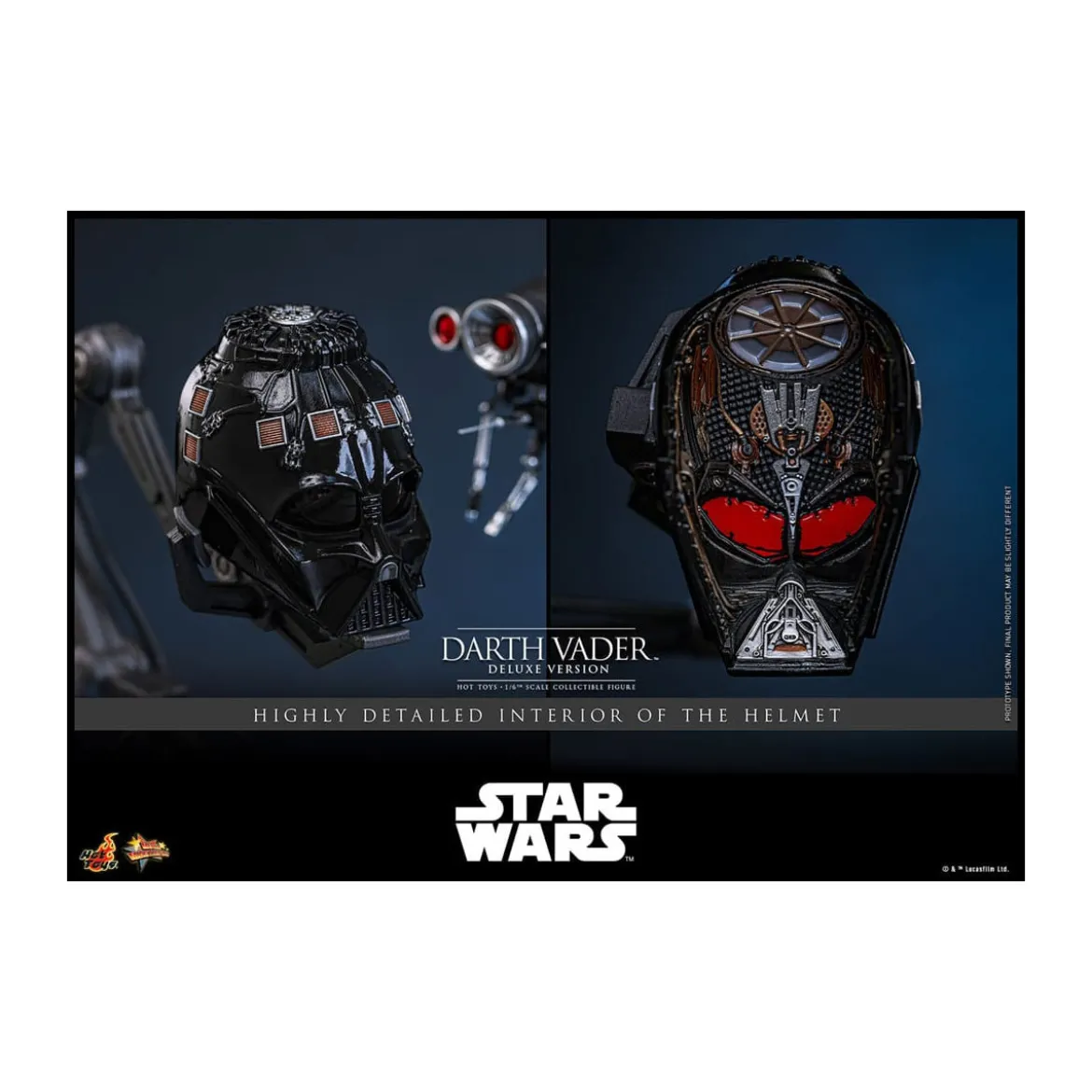 Hot toys Star Wars: Darth Vader Deluxe Version MMS 1/6 - épisode III : La Revanche des Sith