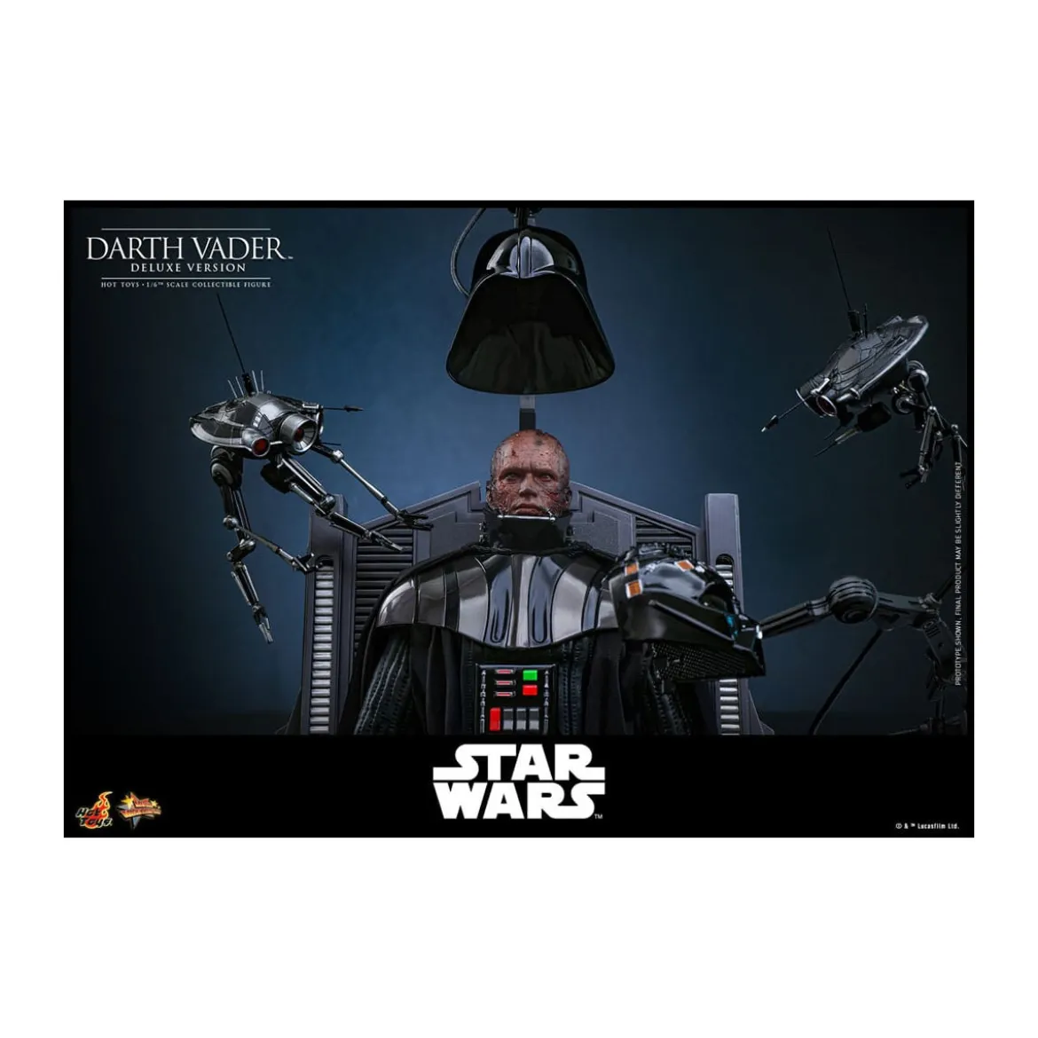 Hot toys Star Wars: Darth Vader Deluxe Version MMS 1/6 - épisode III : La Revanche des Sith