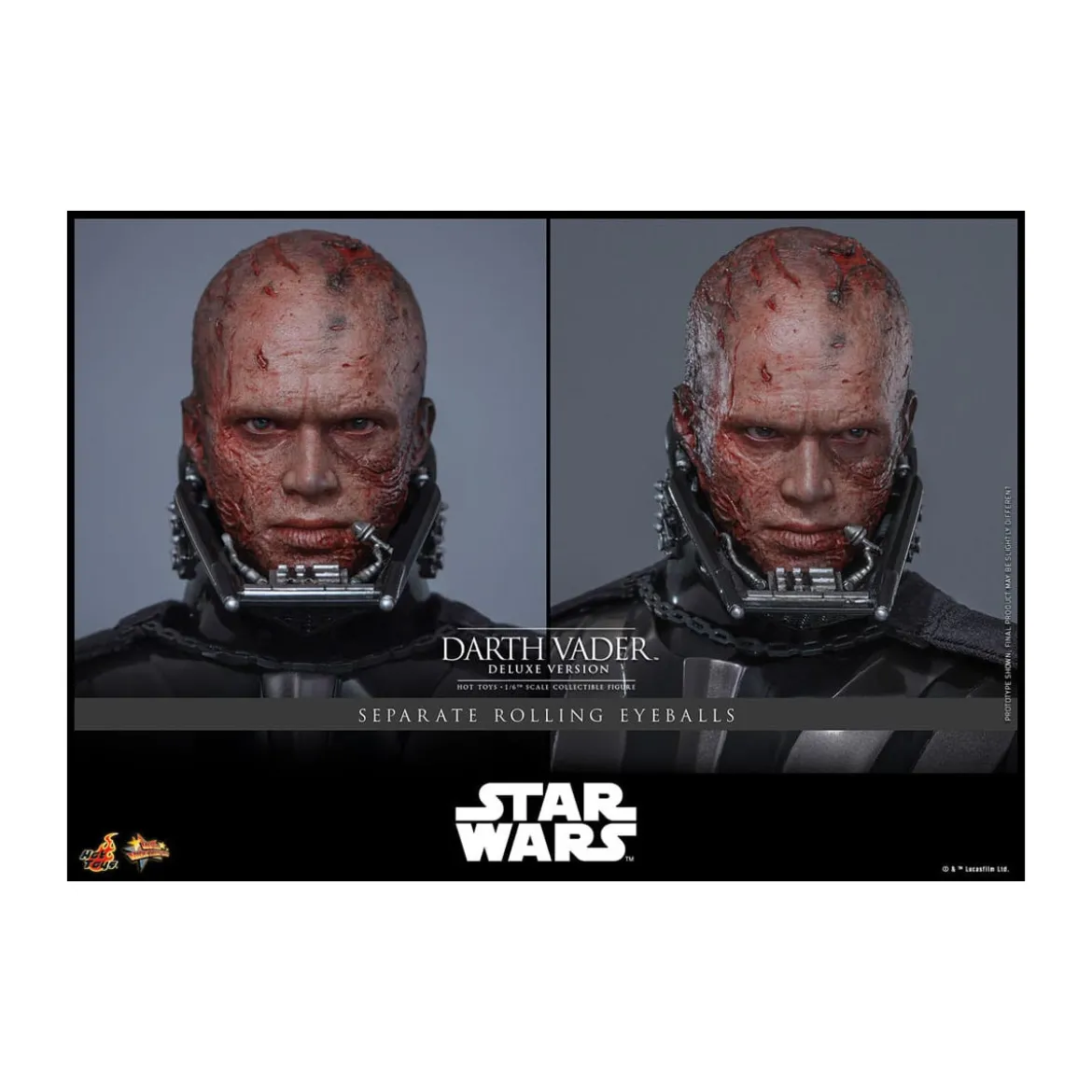 Hot toys Star Wars: Darth Vader Deluxe Version MMS 1/6 - épisode III : La Revanche des Sith