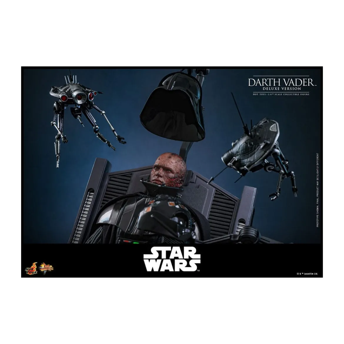 Hot toys Star Wars: Darth Vader Deluxe Version MMS 1/6 - épisode III : La Revanche des Sith