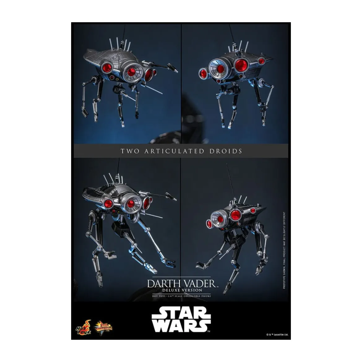 Hot toys Star Wars: Darth Vader Deluxe Version MMS 1/6 - épisode III : La Revanche des Sith