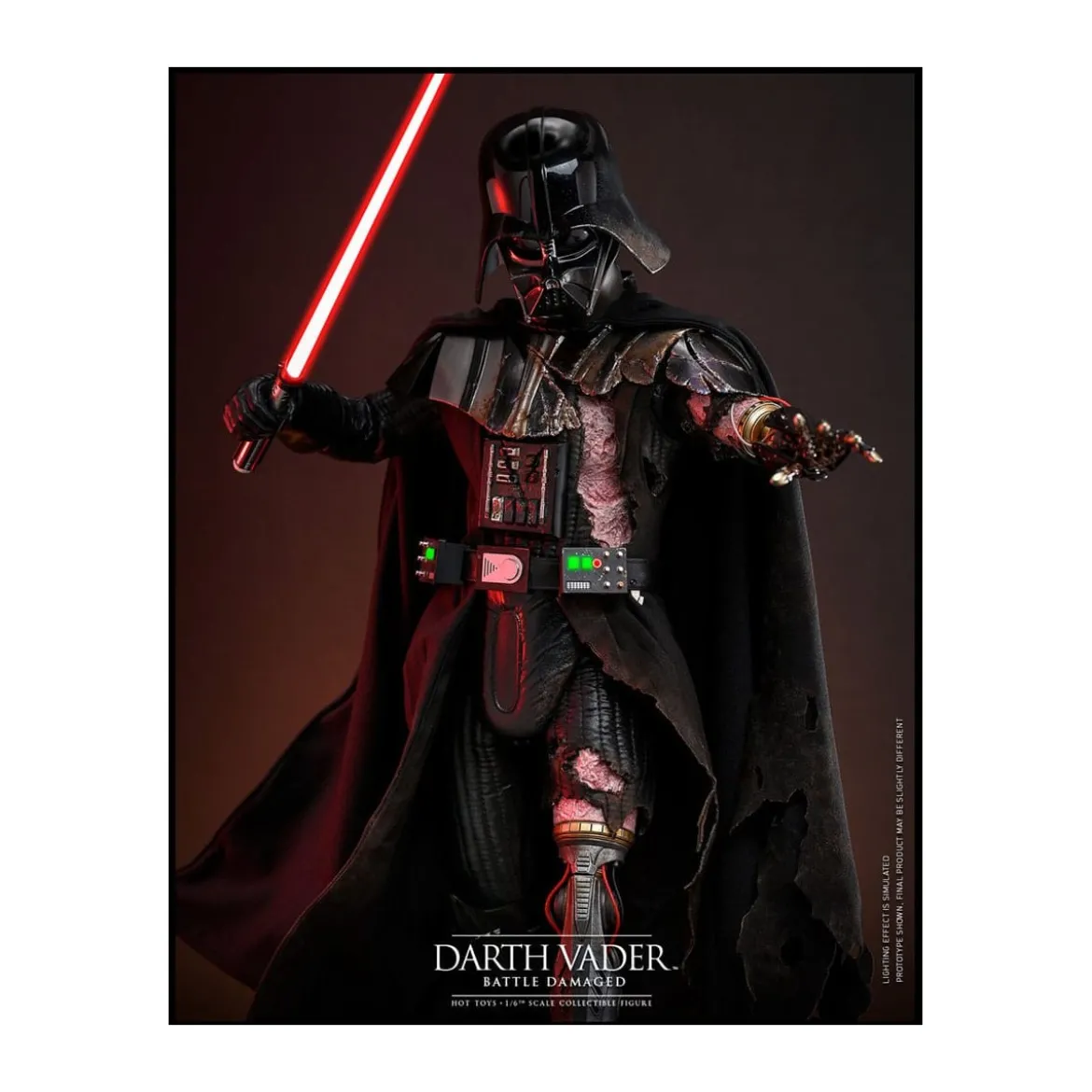 Hot toys Star Wars: Darth Vader Battle Damaged MMS 1/6