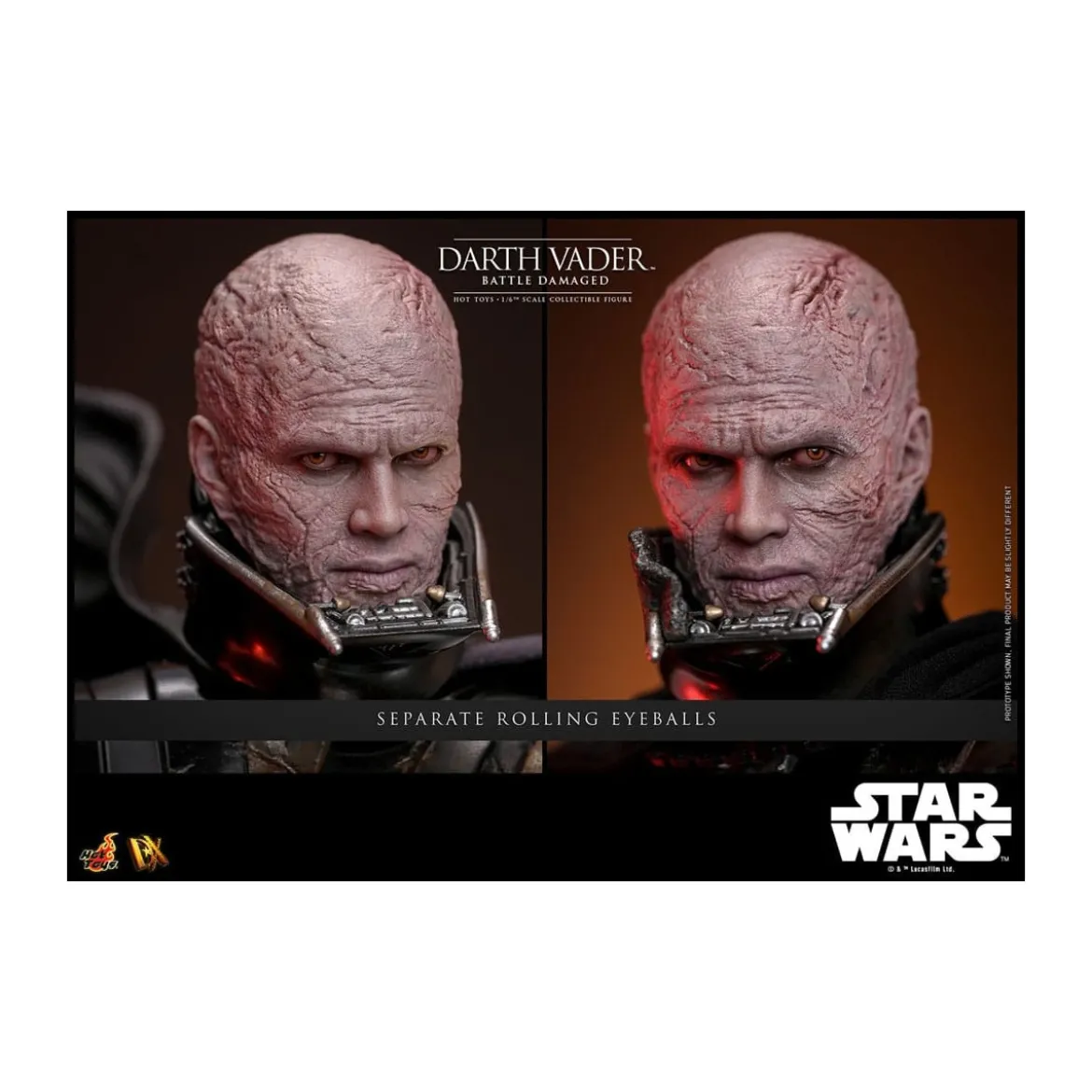 Hot toys Star Wars: Darth Vader Battle Damaged MMS 1/6