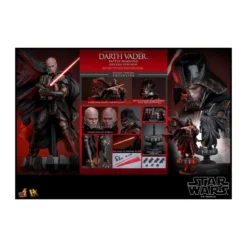 Hot toys Star Wars: Darth Vader Battle Damaged Deluxe Version MMS 1/6