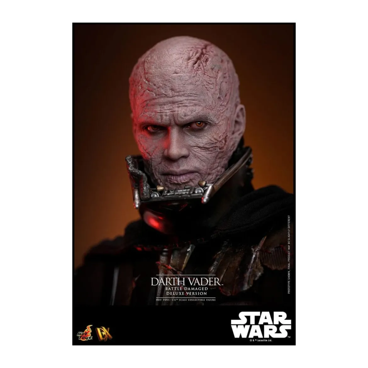 Hot toys Star Wars: Darth Vader Battle Damaged Deluxe Version MMS 1/6
