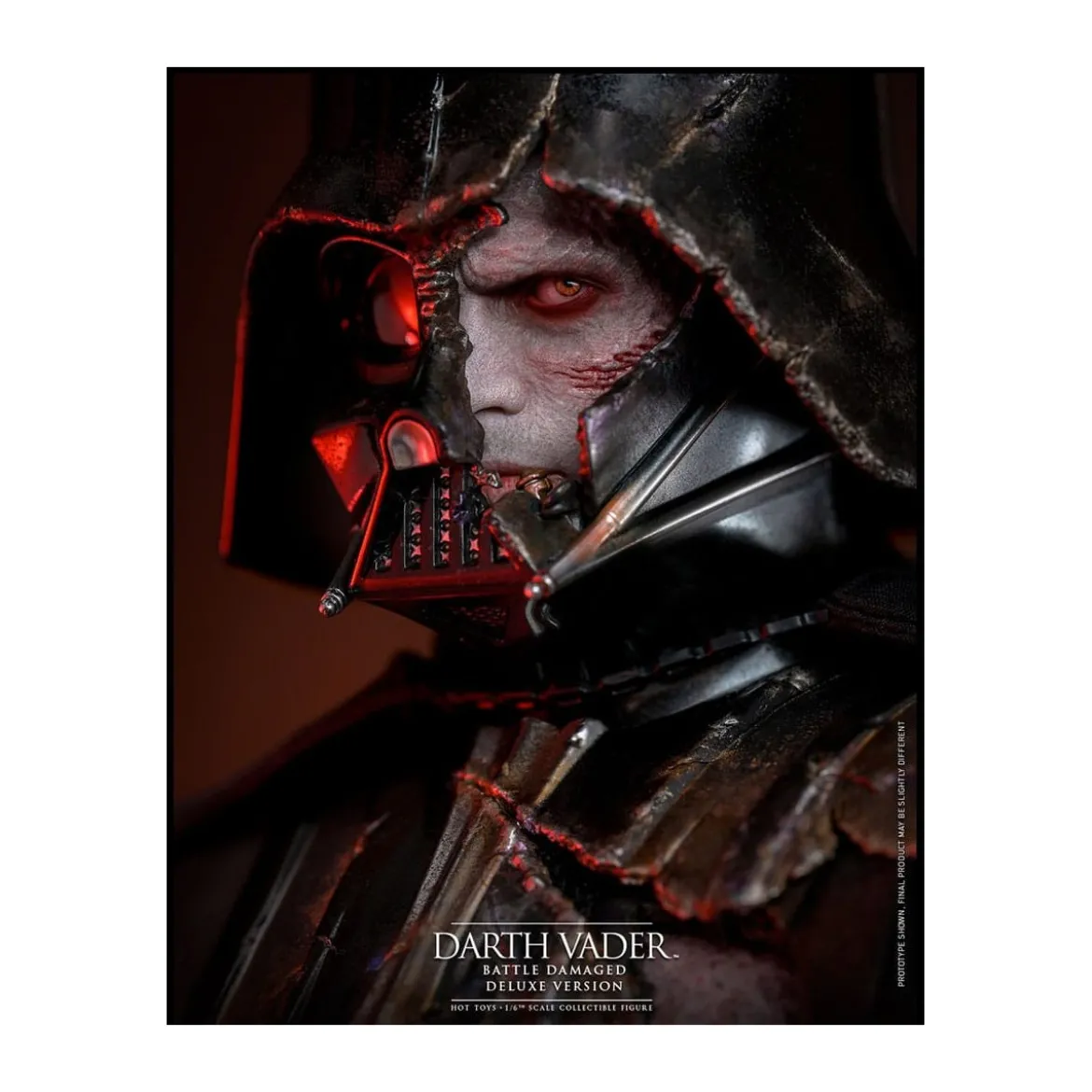 Hot toys Star Wars: Darth Vader Battle Damaged Deluxe Version MMS 1/6