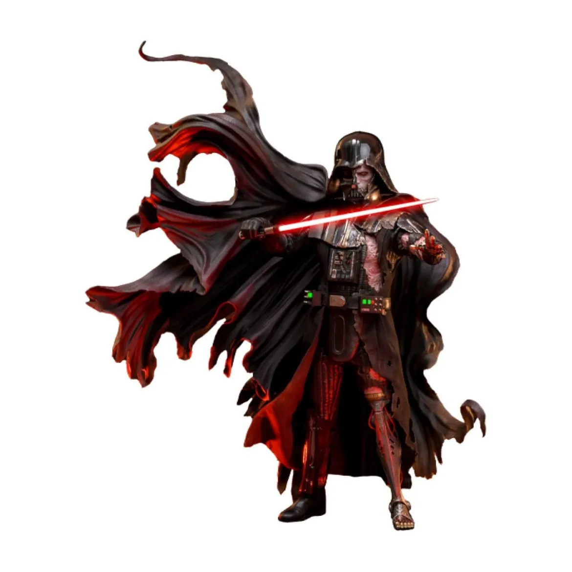 Hot toys Star Wars: Darth Vader Battle Damaged Deluxe Version MMS 1/6