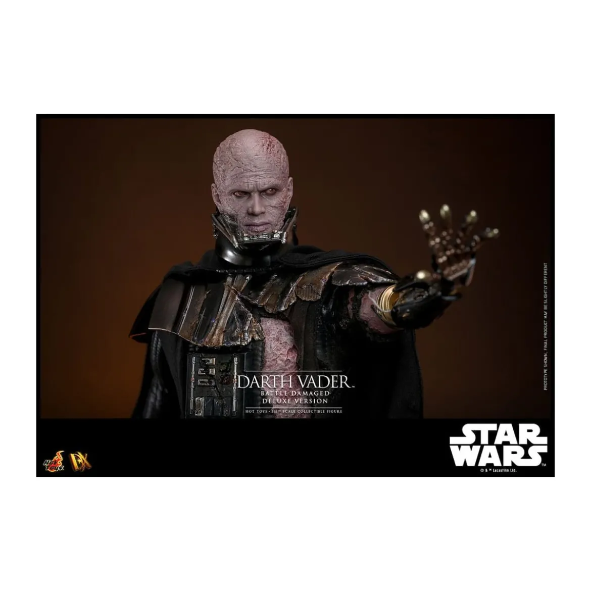 Hot toys Star Wars: Darth Vader Battle Damaged Deluxe Version MMS 1/6