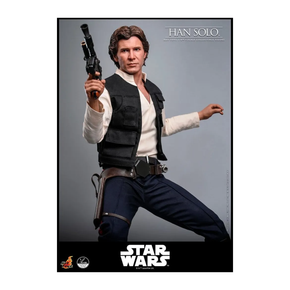 Hot Toys Star Wars Episode IV - Han Solo Movie Quarter Scale Collectible Figure