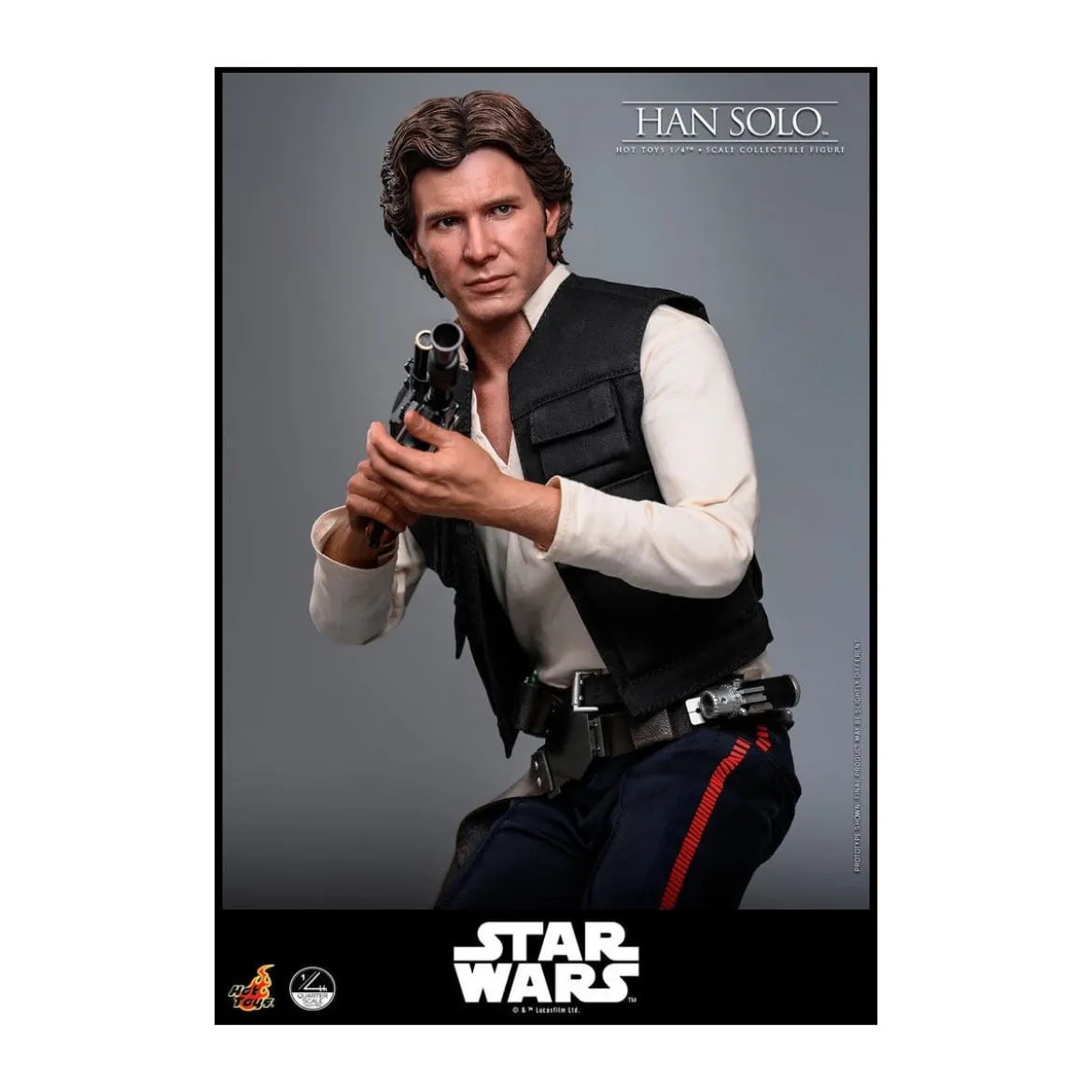 Hot Toys Star Wars Episode IV - Han Solo Movie Quarter Scale Collectible Figure