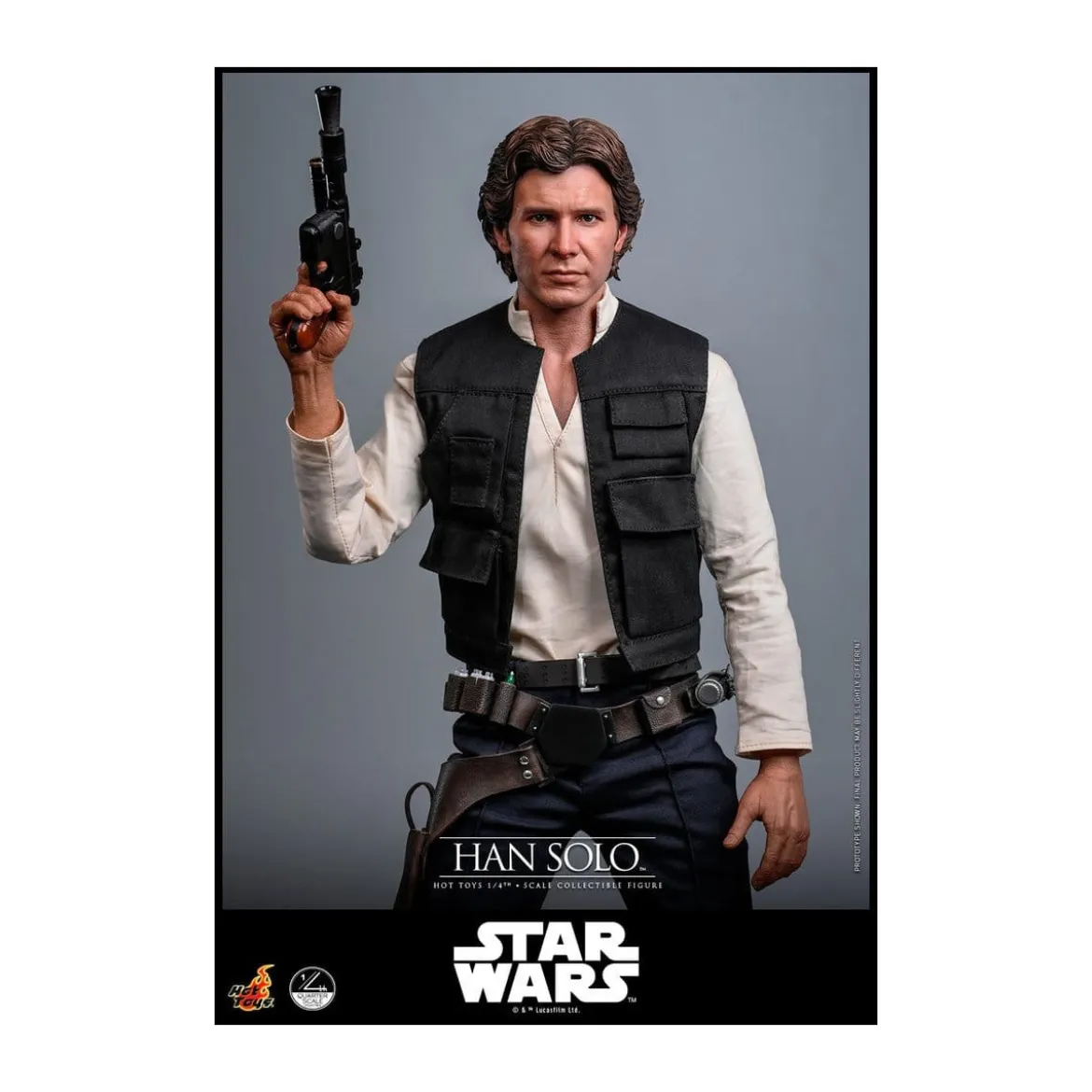 Hot Toys Star Wars Episode IV - Han Solo Movie Quarter Scale Collectible Figure