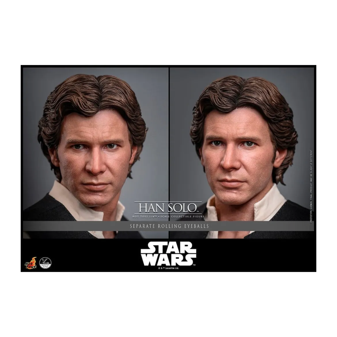 Hot Toys Star Wars Episode IV - Han Solo Movie Quarter Scale Collectible Figure