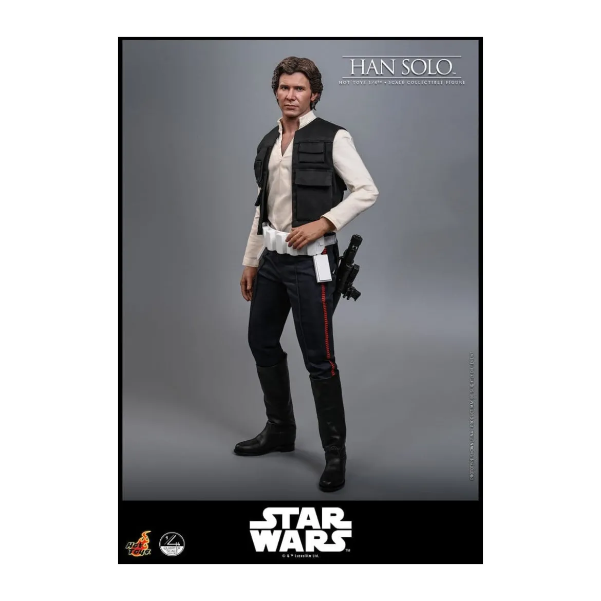 Hot Toys Star Wars Episode IV - Han Solo Movie Quarter Scale Collectible Figure