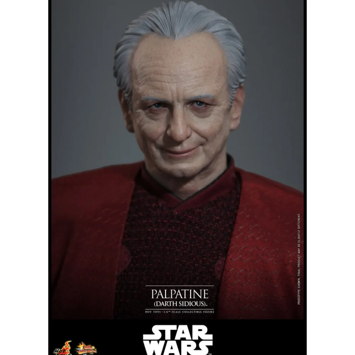 Hot Toys Star Wars figurine La Revanche des Sith figurine 1/6 Palpatine Darth Sidious