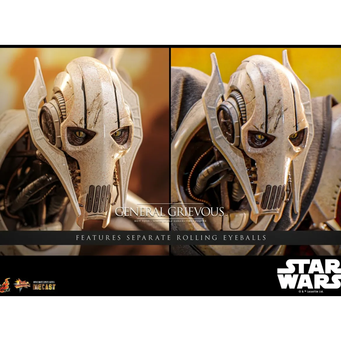 Hot Toys Star Wars - General Grievous Collector Edition die cast 1/6