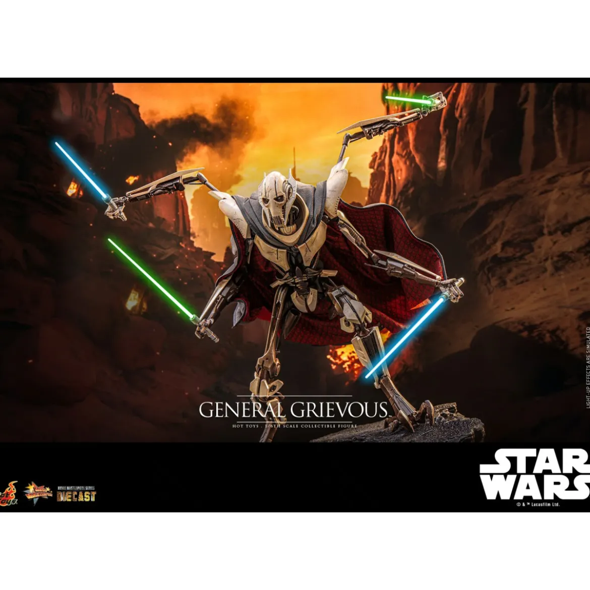 Hot Toys Star Wars - General Grievous Collector Edition die cast 1/6