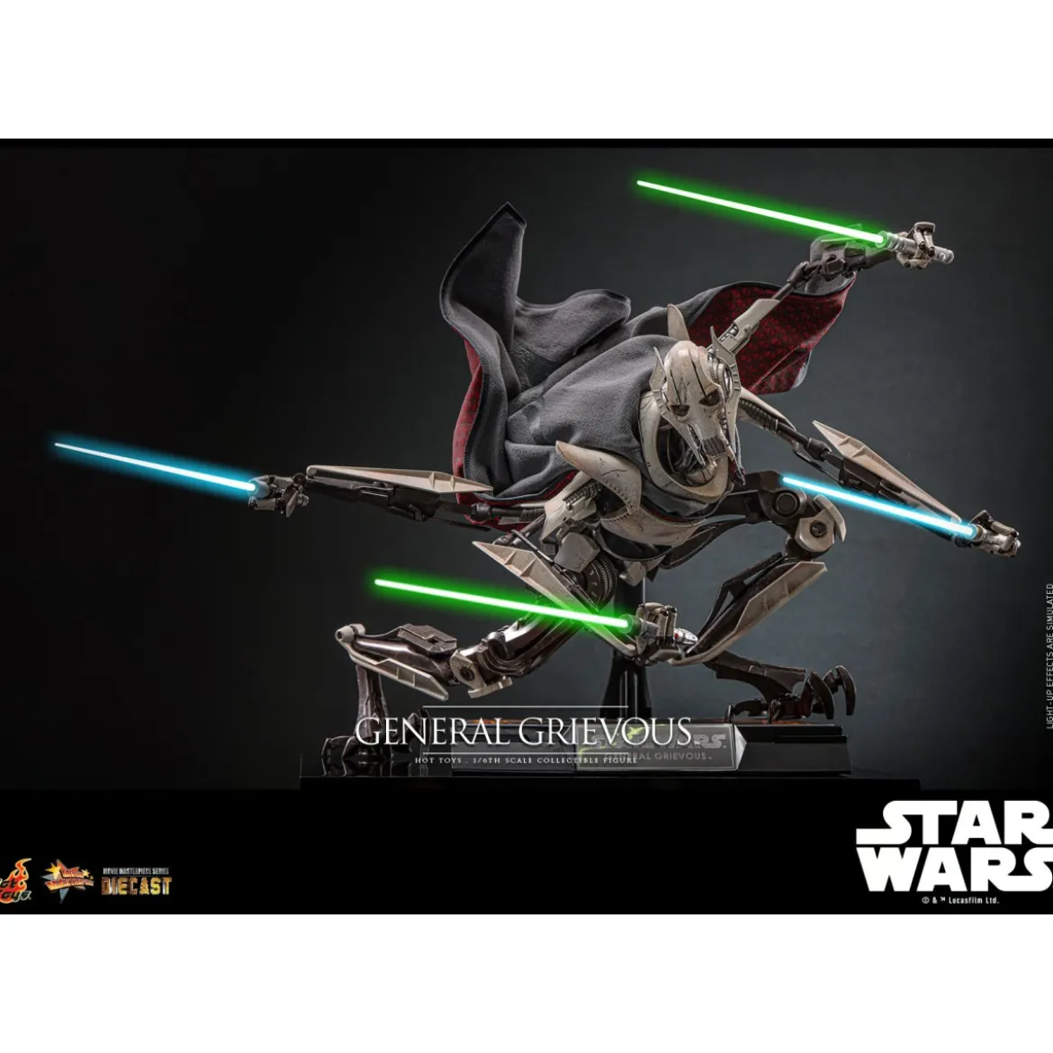 Hot Toys Star Wars - General Grievous Collector Edition die cast 1/6