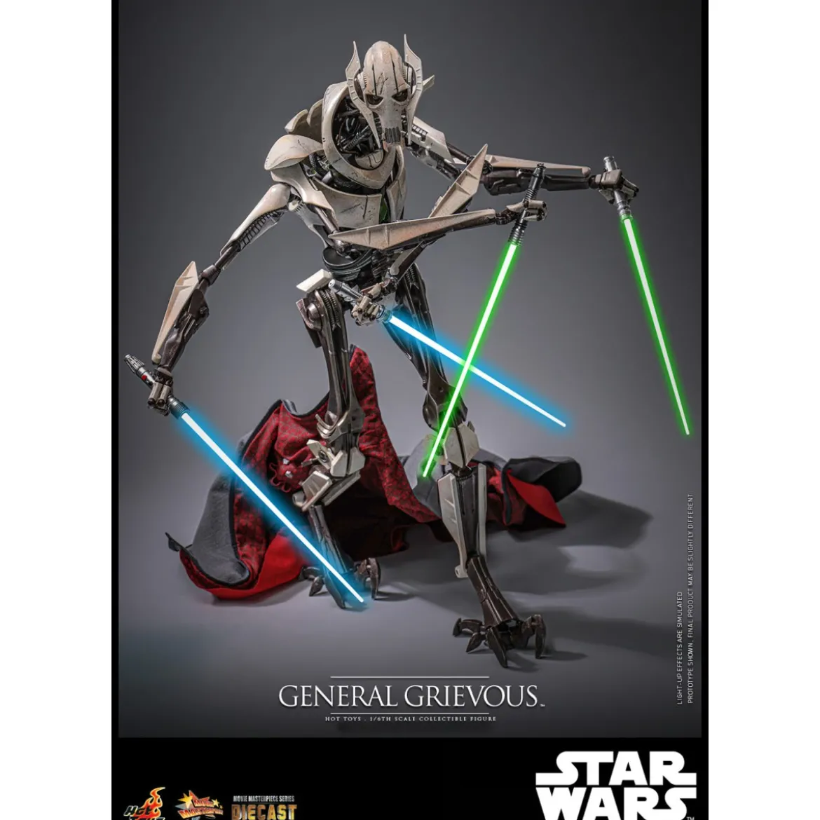 Hot Toys Star Wars - General Grievous Collector Edition die cast 1/6