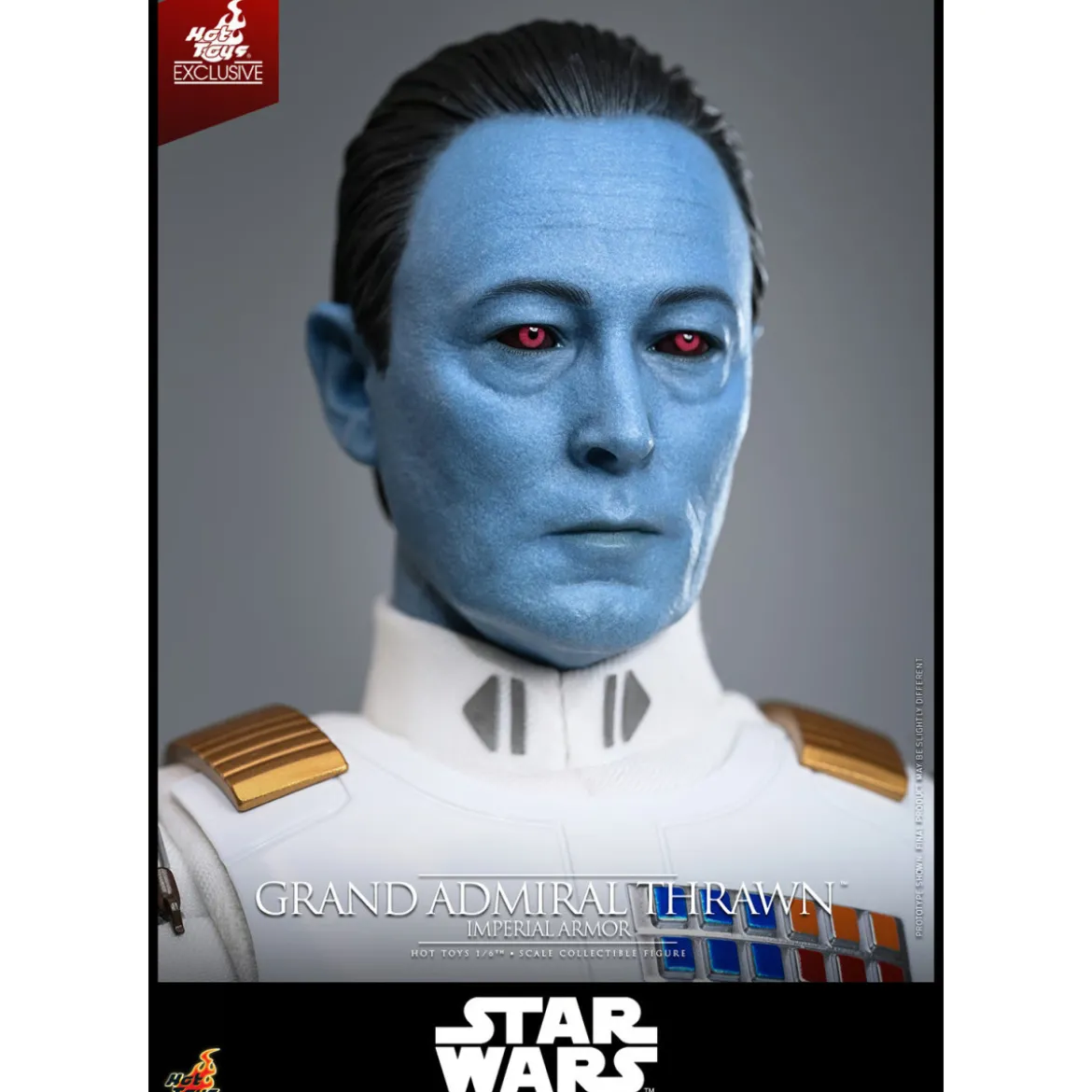 Hot Toys Star Wars - Grand Admiral Thrawn (Imperial Armor) 1/6 - Rebels - Hot Toys Exclusive - TMS169