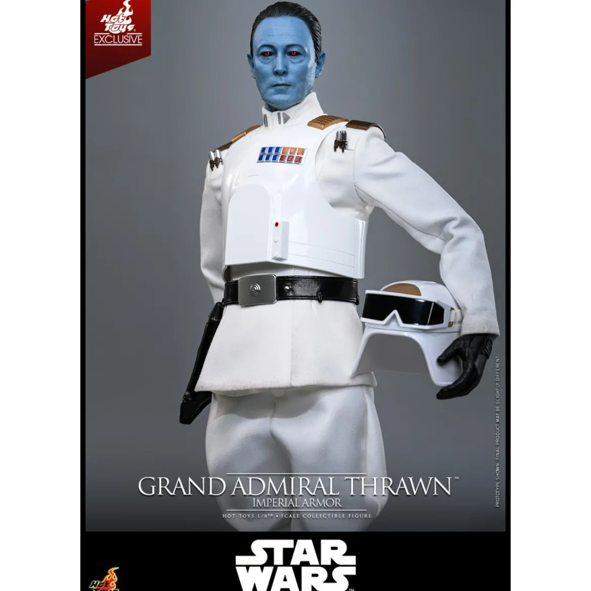 Hot Toys Star Wars - Grand Admiral Thrawn (Imperial Armor) 1/6 - Rebels - Hot Toys Exclusive - TMS169