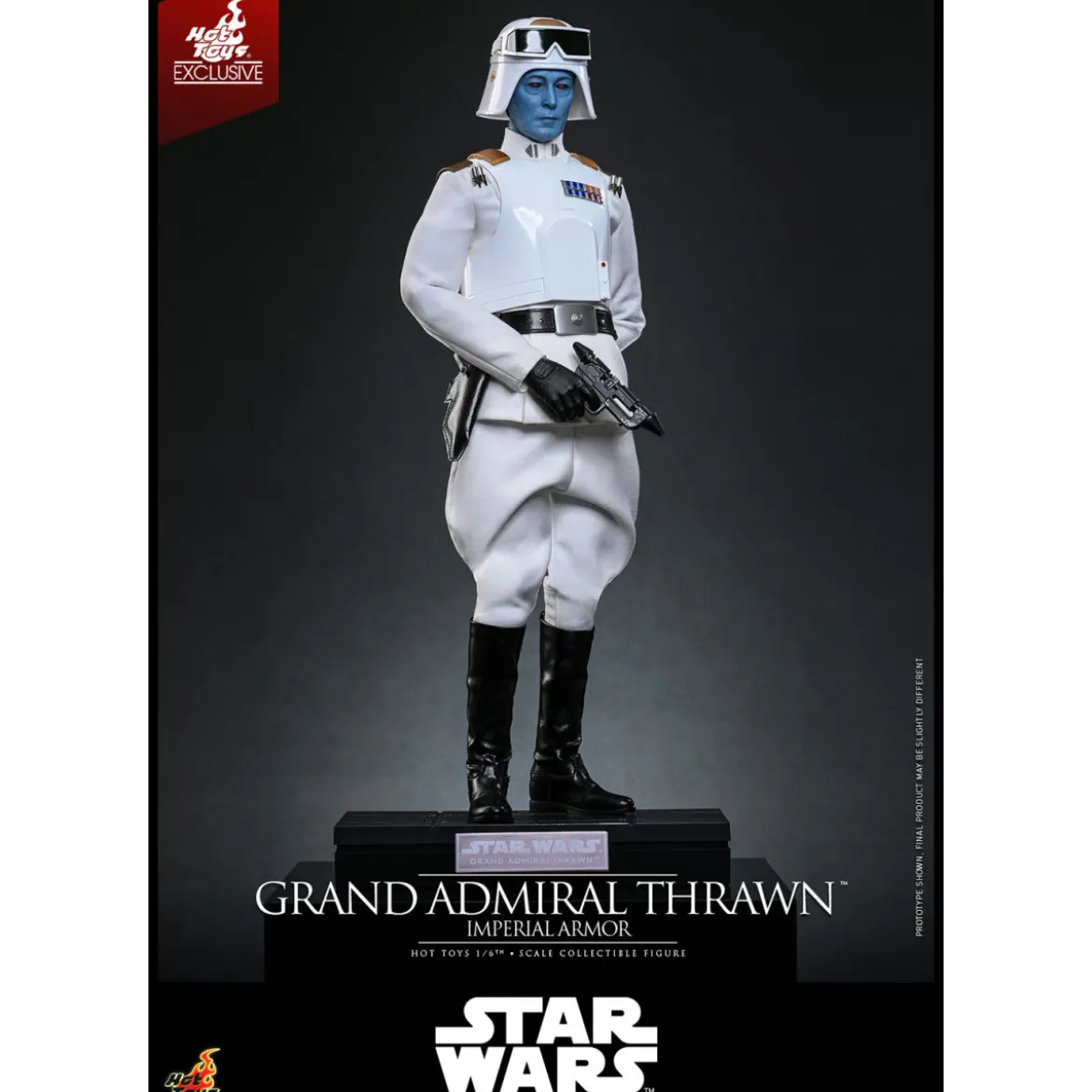 Hot Toys Star Wars - Grand Admiral Thrawn (Imperial Armor) 1/6 - Rebels - Hot Toys Exclusive - TMS169