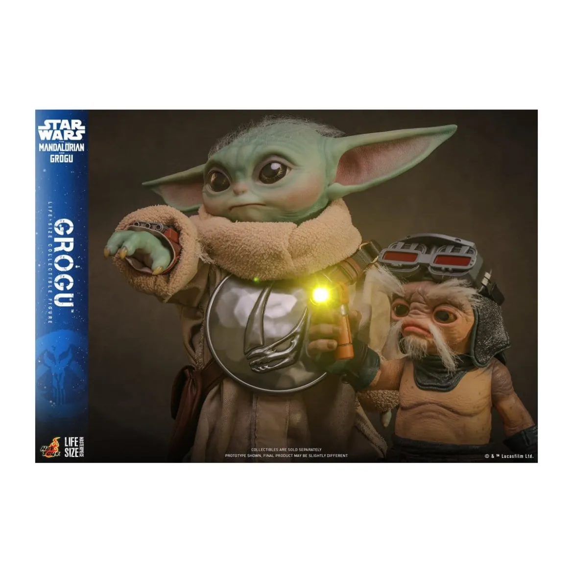 Hot toys Star Wars - Grogu 1/1 - Star Wars: The Mandalorian & Grogu