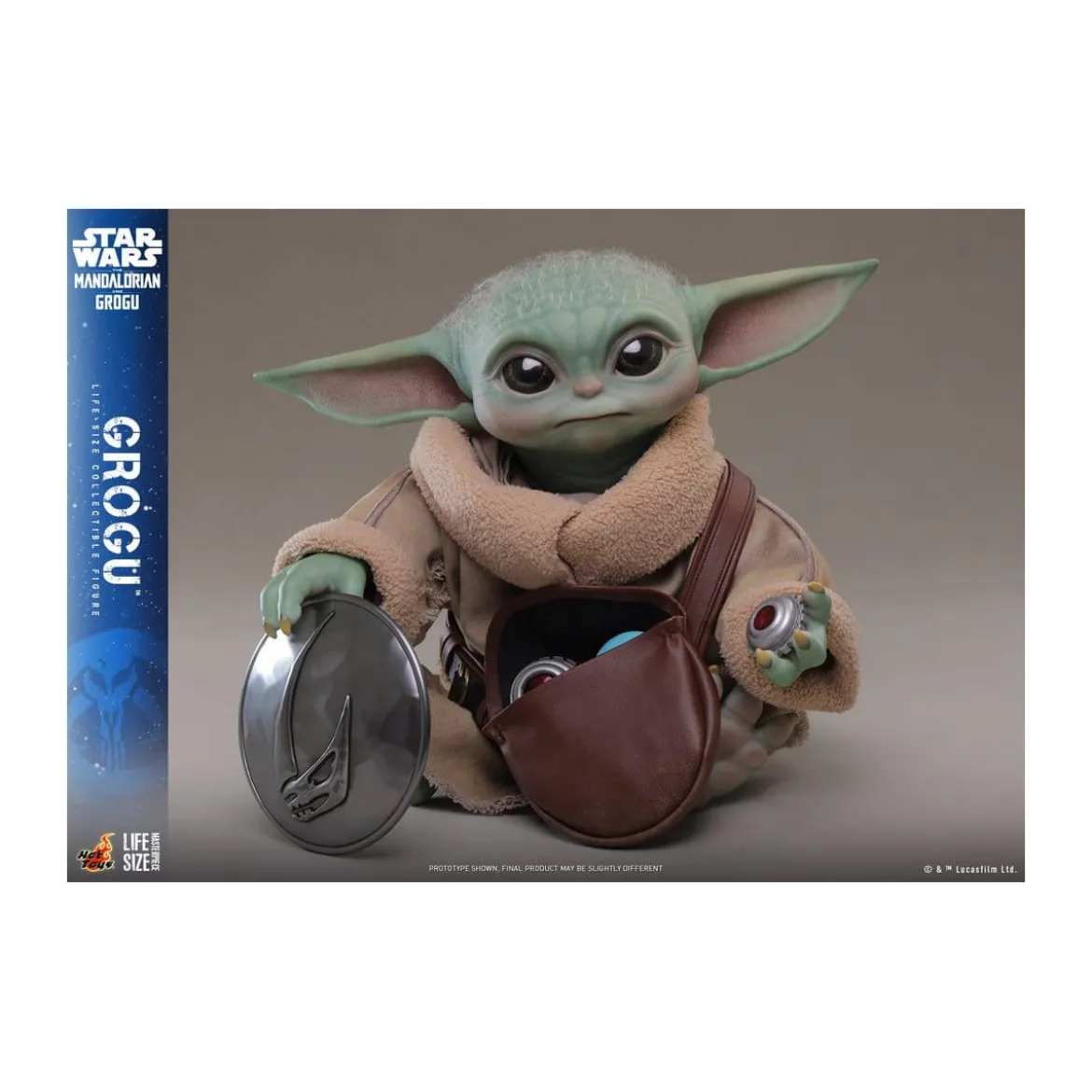 Hot toys Star Wars - Grogu 1/1 - Star Wars: The Mandalorian & Grogu
