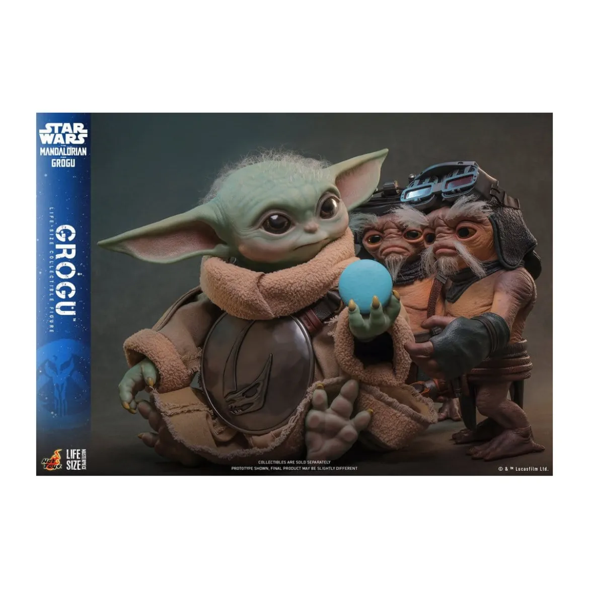 Hot toys Star Wars - Grogu 1/1 - Star Wars: The Mandalorian & Grogu