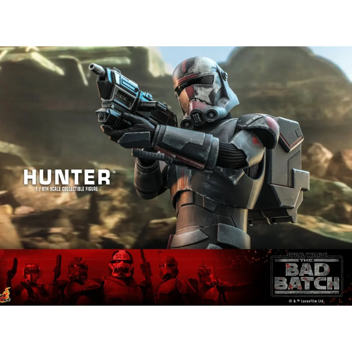 Hot Toys Star Wars - Hunter - The Bad Batch 1/6