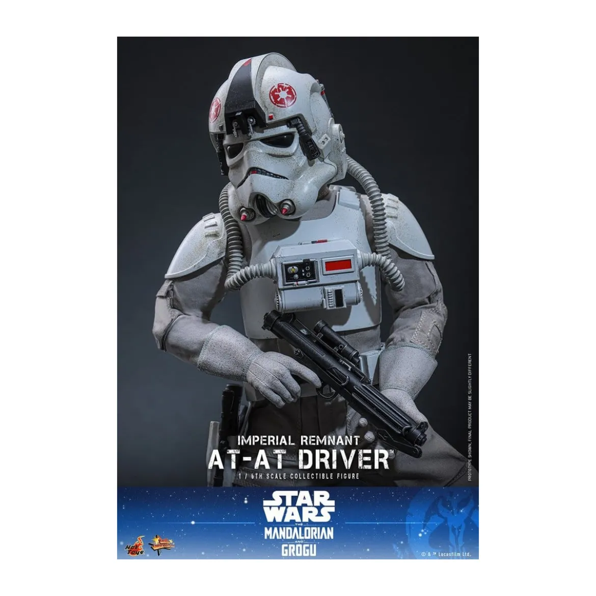 Hot Toys Star Wars - Imperial Remnant AT-AT Driver 1/6 MMS845 - Star Wars: The Mandalorian & Grogu