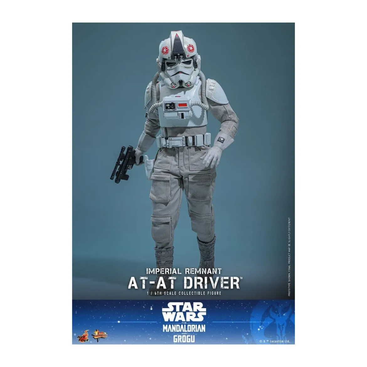 Hot Toys Star Wars - Imperial Remnant AT-AT Driver 1/6 MMS845 - Star Wars: The Mandalorian & Grogu