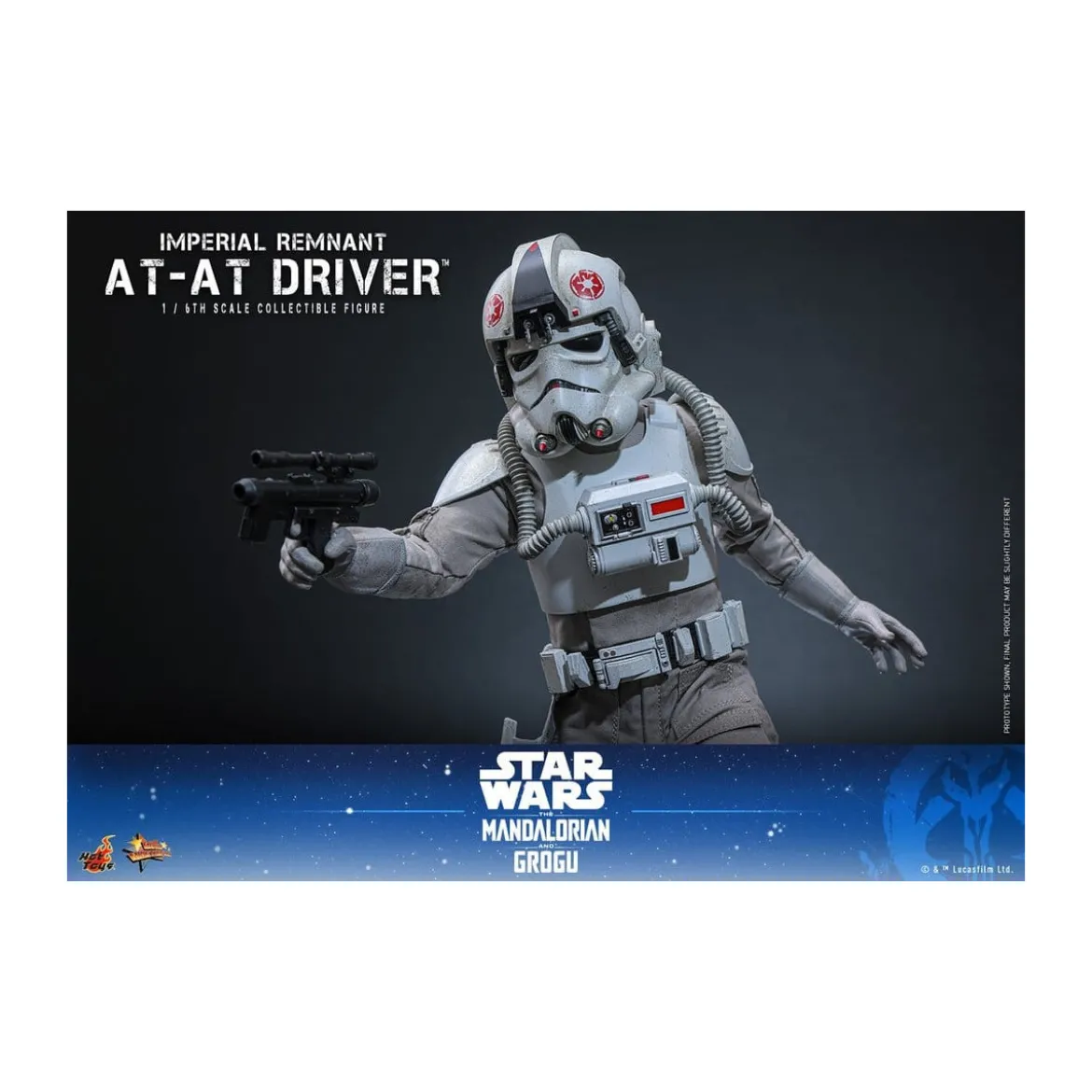 Hot Toys Star Wars - Imperial Remnant AT-AT Driver 1/6 MMS845 - Star Wars: The Mandalorian & Grogu