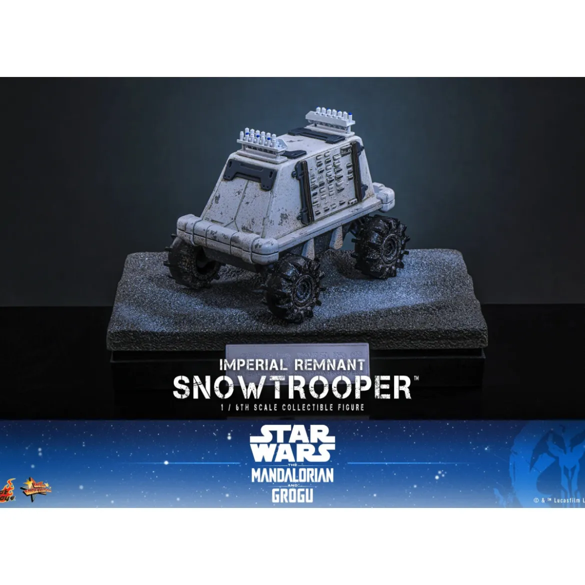 Hot Toys Star Wars - Imperial Remnant Snowtrooper 1/6 MMS838 - Star Wars: The Mandalorian & Grogu