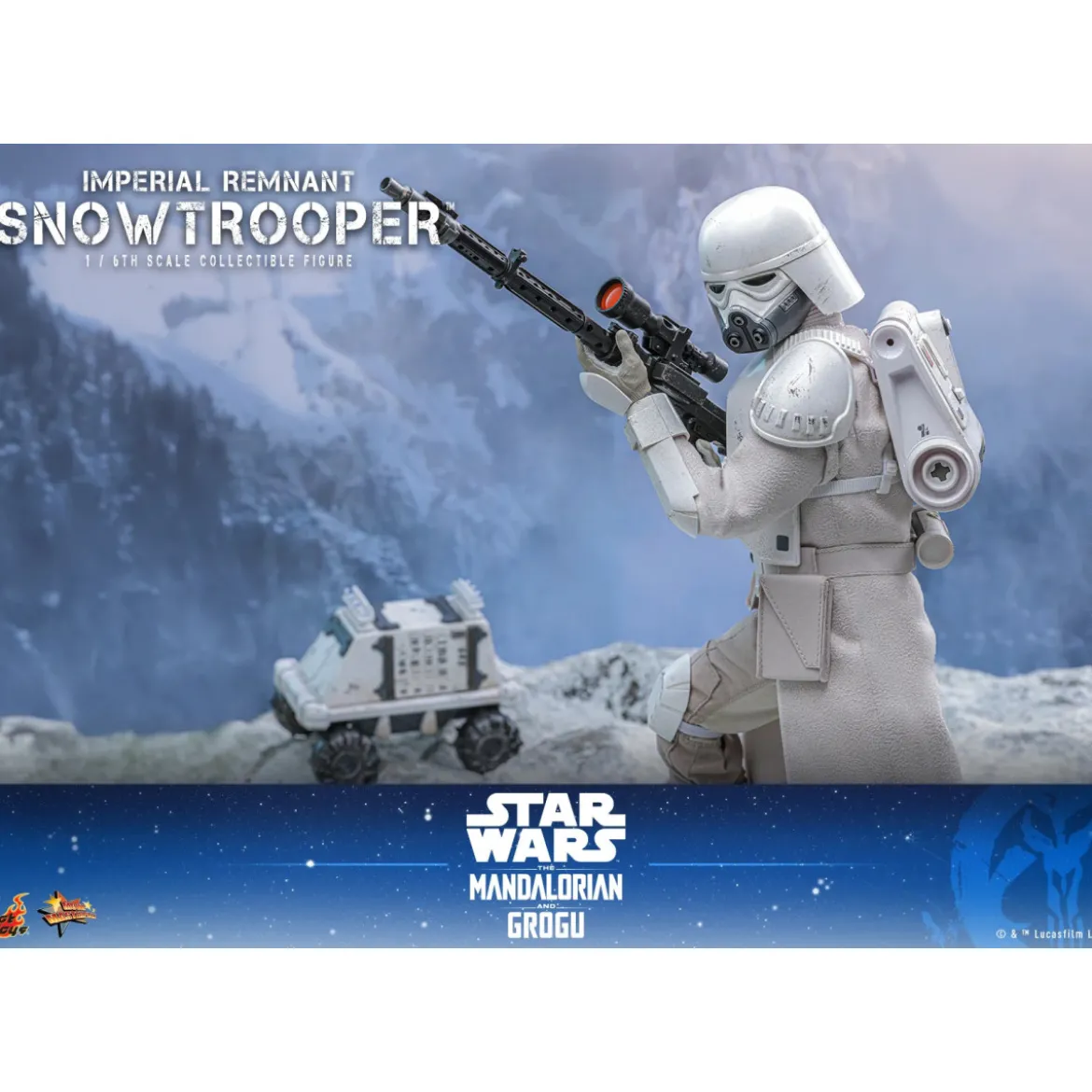 Hot Toys Star Wars - Imperial Remnant Snowtrooper 1/6 MMS838 - Star Wars: The Mandalorian & Grogu